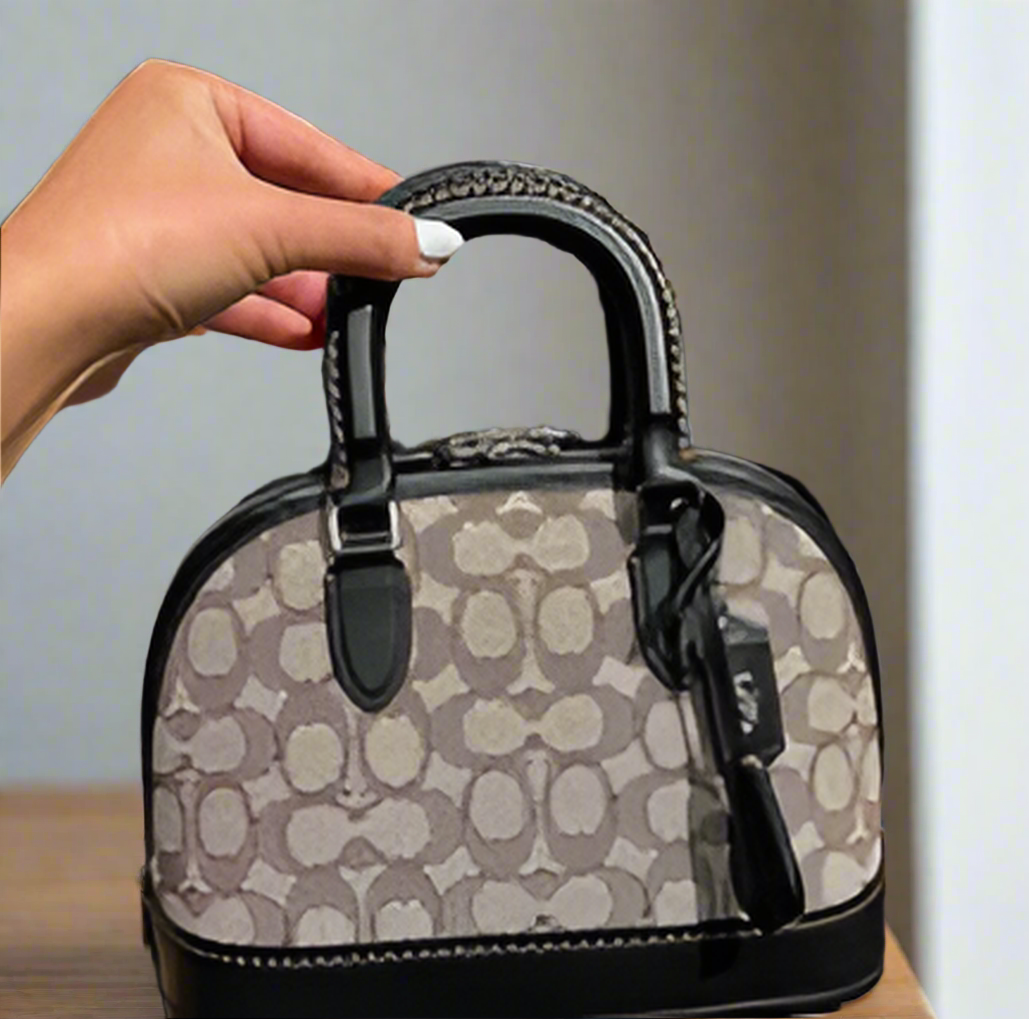 COACH REVEL BAG 24 IN SIGNATURE TEXTILE JACQUARD