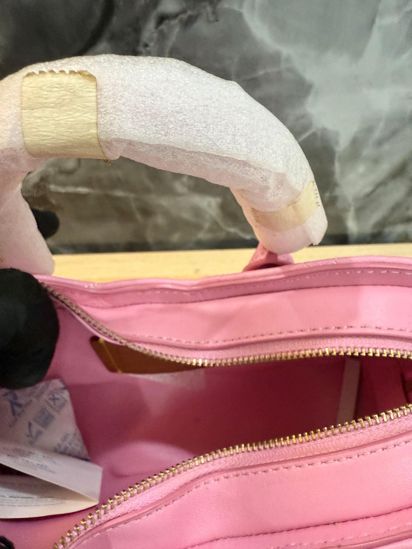 COACH BOW SATCHEL WITH QUILTING
