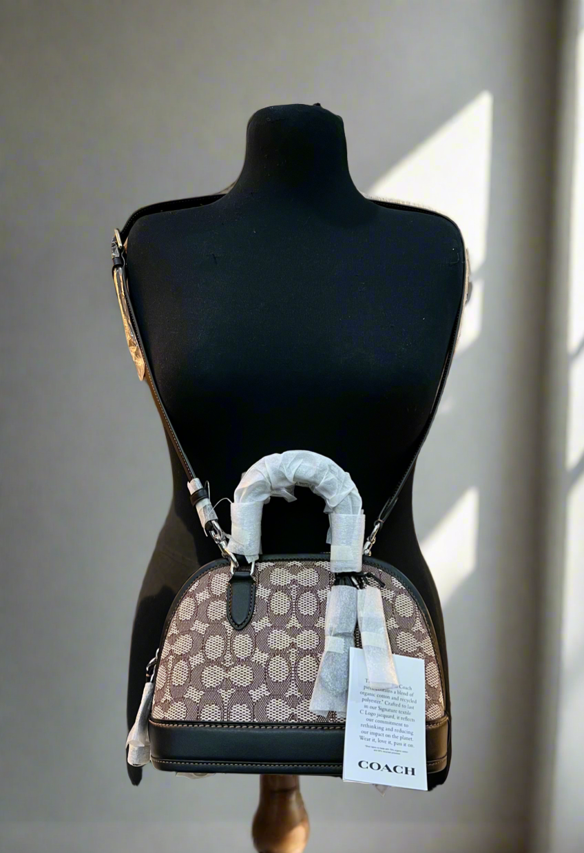 COACH REVEL BAG 24 IN SIGNATURE TEXTILE JACQUARD