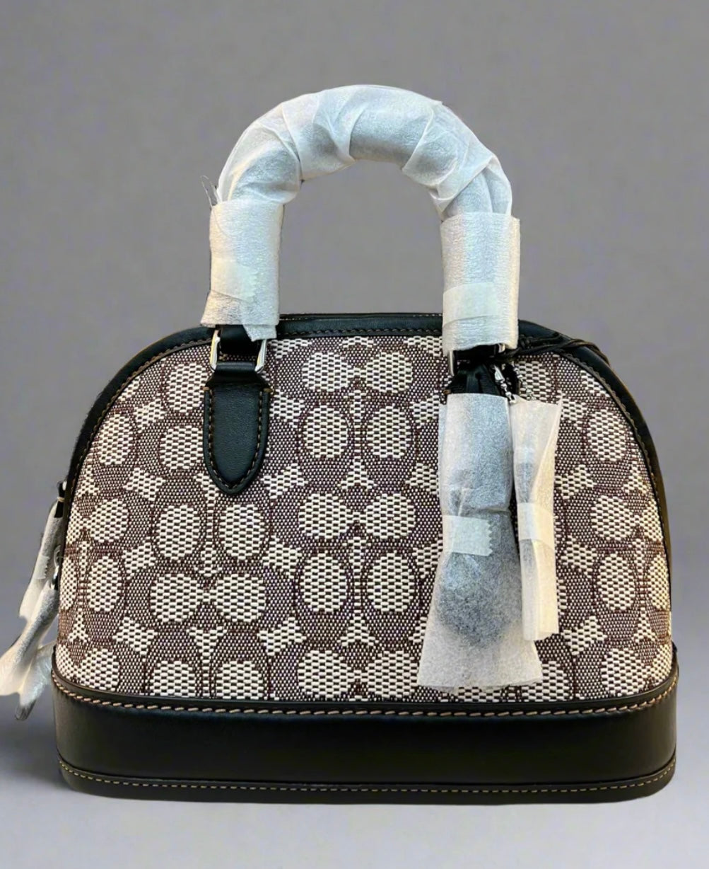 COACH REVEL BAG 24 IN SIGNATURE TEXTILE JACQUARD