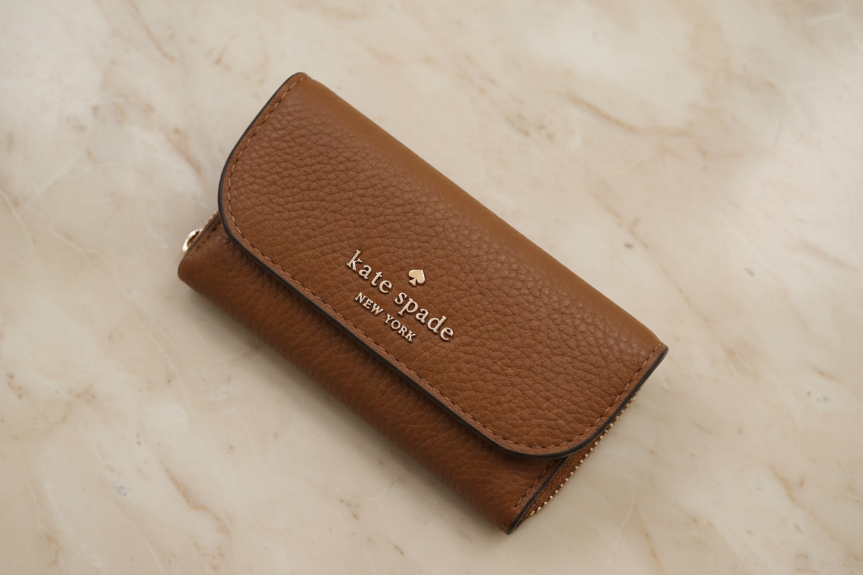 KATE SPADE DUMPLING SMALL FLAP CARD HOLDER