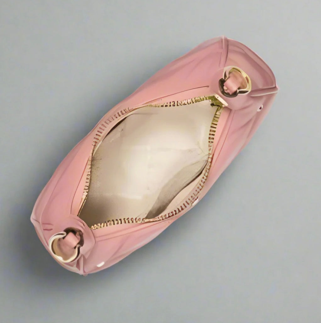 MICHAEL KORS MINI QUILTED CORA CHAIN SHOULDER BAG/CROSSBODY BAG - PRIMEROSE