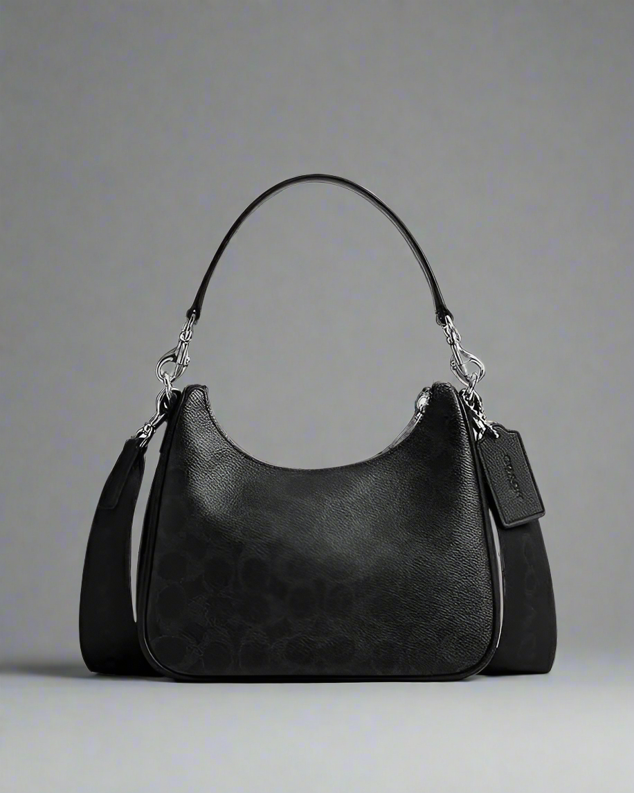 COACH NOLAN SHOULDER BAG/CROSSBODY- SIGNATURE COATED CANVAS