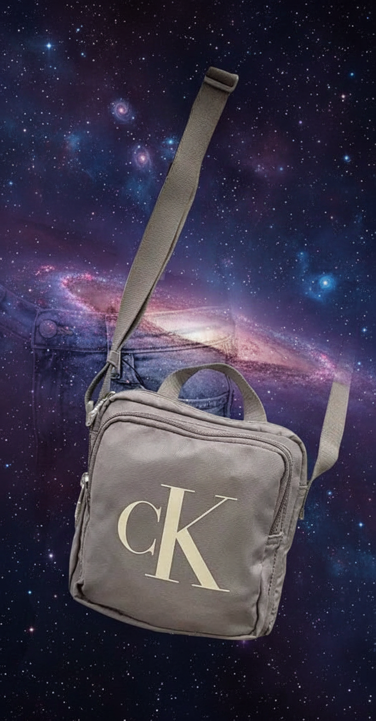 CALVIN KLEIN SPORT ESSENTIAL CAMERA BAG 17 - GRAY