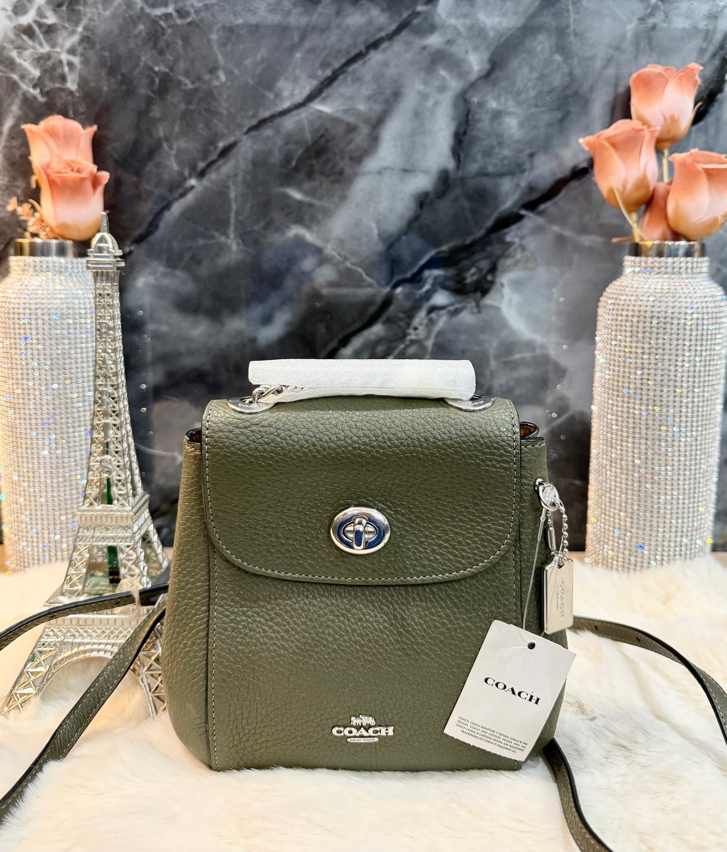 COACH CONVERTIBLE MINI BACKPACK