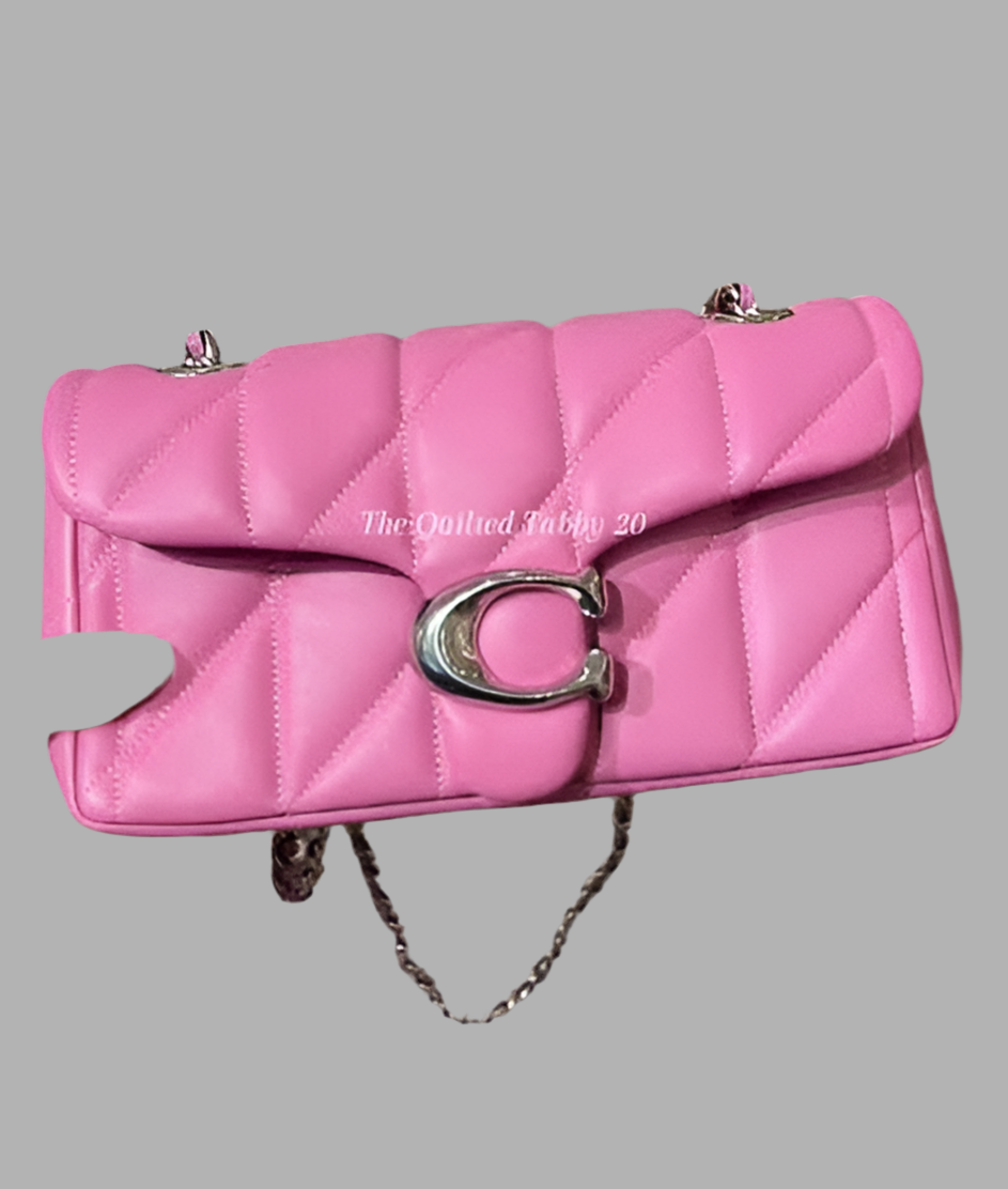 Coach Tabby 20 With Pillow Quilting Shoulder Bag/Crossbody