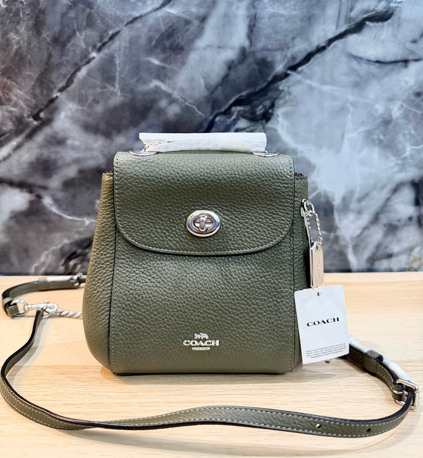 COACH CONVERTIBLE MINI BACKPACK
