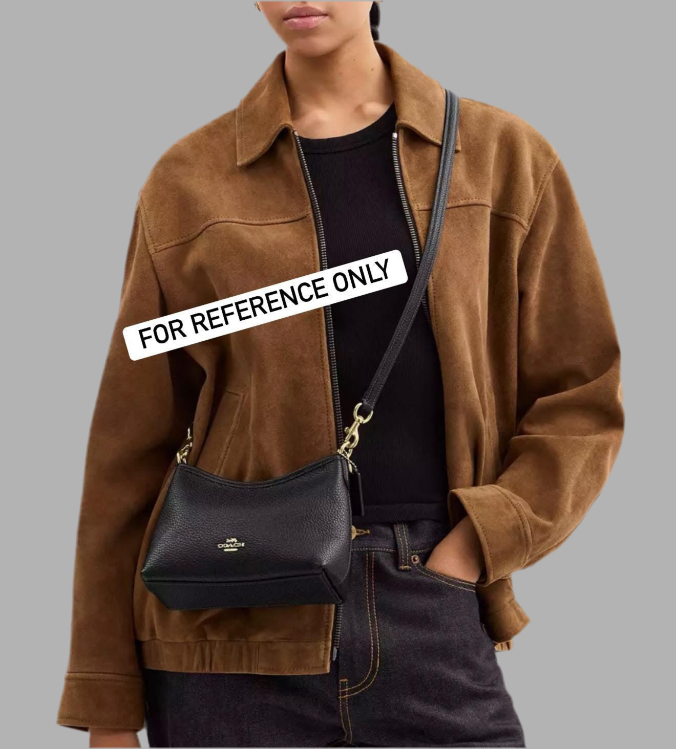 COACH SMALL LAUREL SIGNATURE COATED CANVAS