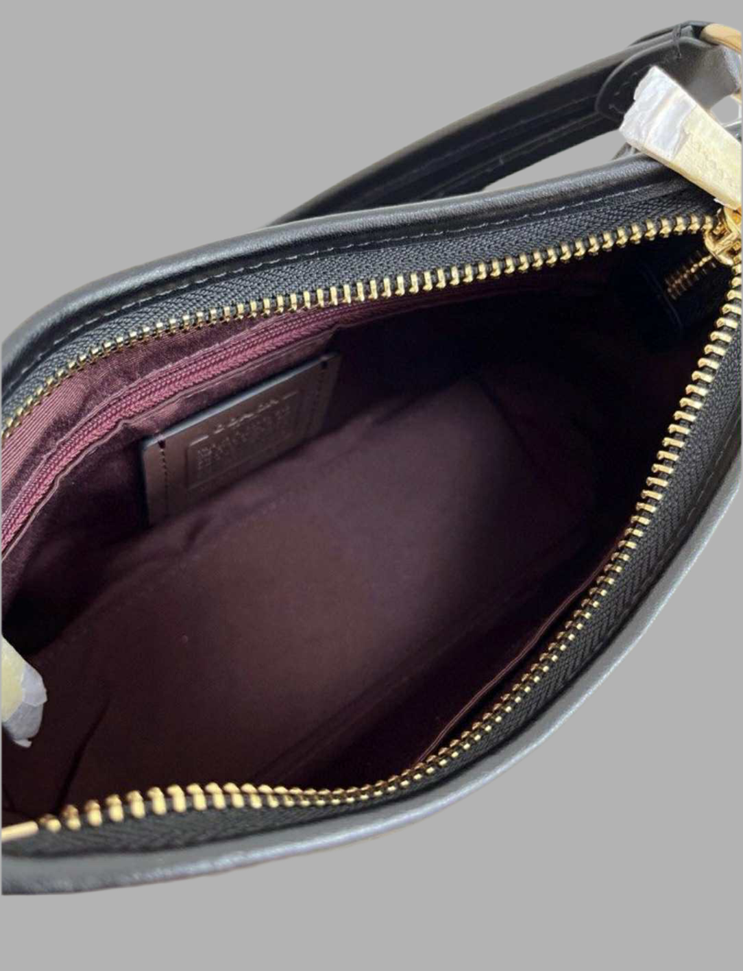 COACH SMALL LAUREL SIGNATURE COATED CANVAS