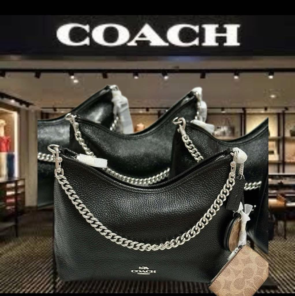 COACH NWT MEDIUM LAUREL - BLACK