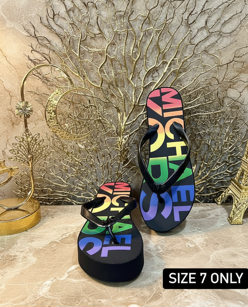 MICHAEL KORS BEDFORD FLIP FLOP SLIPPERS