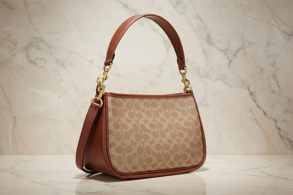 COACH CARY SHOULDER BAG/CROSSBODY BAG IN SIGNATURE CANVAS