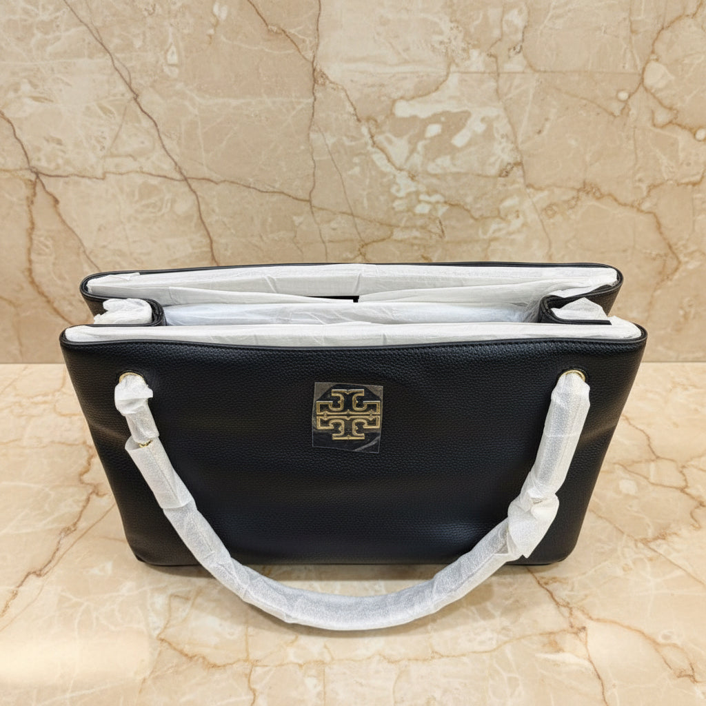 TORY BURCH BRITTEN TRIPLE COMPARTMENT TOTE