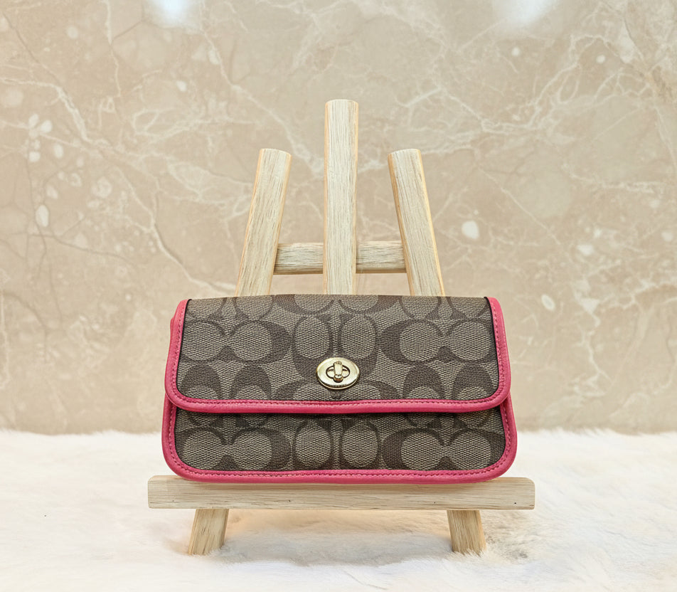 COACH WRISTLET/CROSSBODY CHAIN