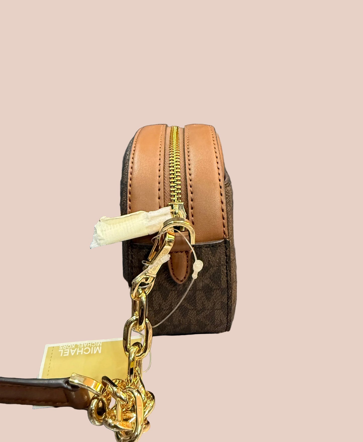 MICHAEL KORS GLAM OVAL CROSSBODY