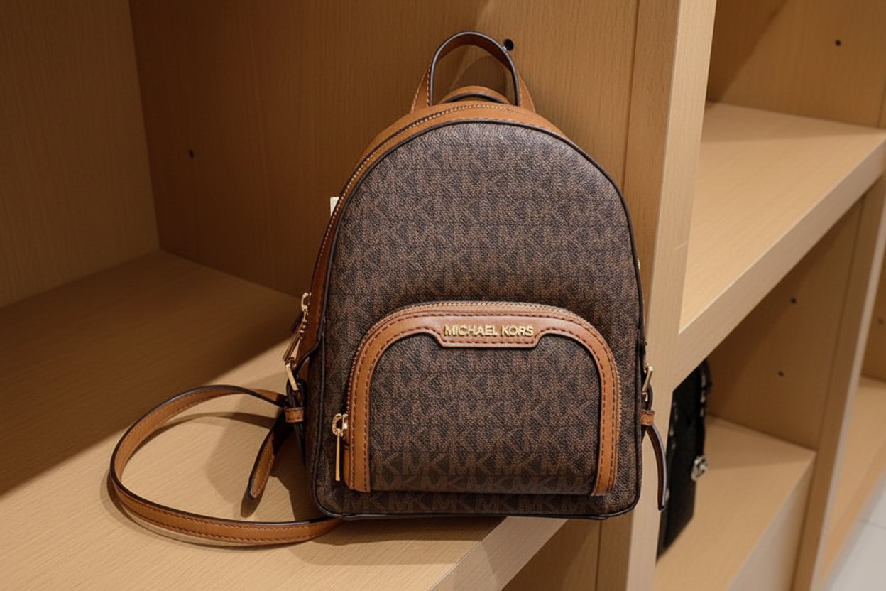 MICHAEL KORS JAYCEE XS BACKPACK SIG BROWN