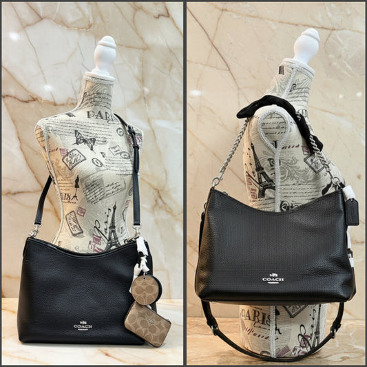 COACH NWT MEDIUM LAUREL - BLACK