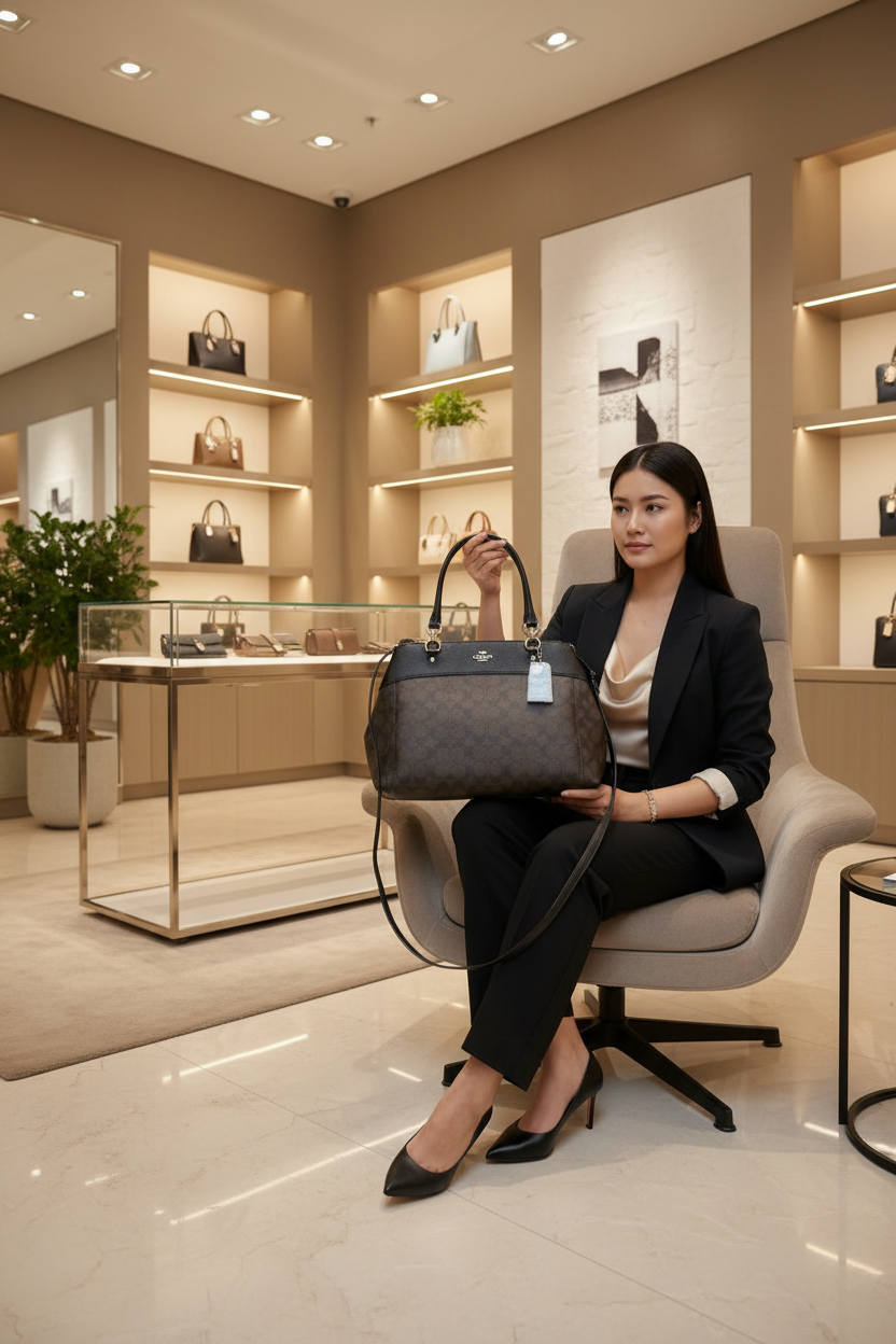 حقيبة حمل كبيرة من كوتش بروك