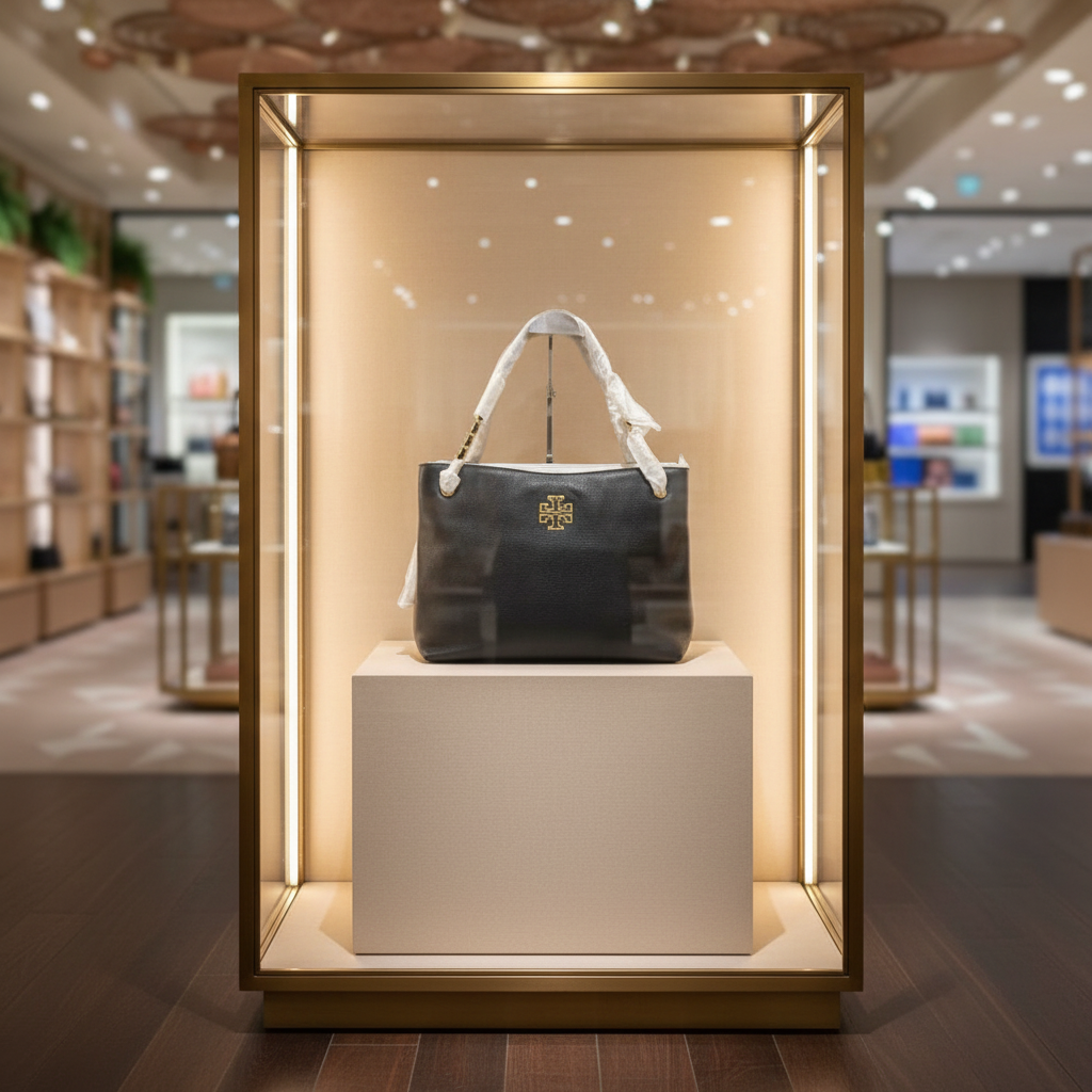 TORY BURCH BRITTEN TRIPLE COMPARTMENT TOTE