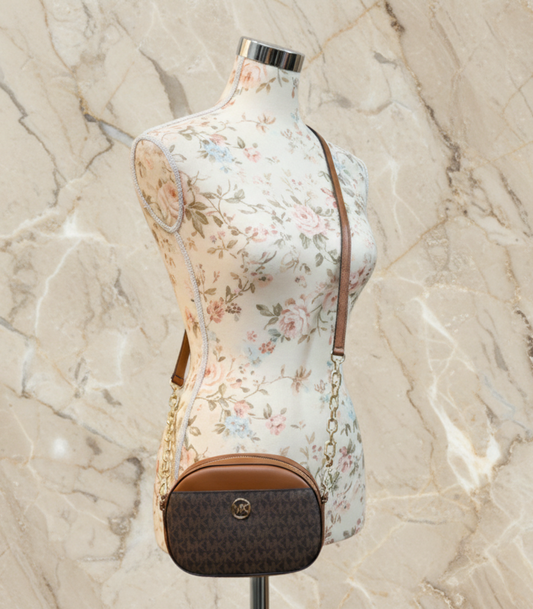 MICHAEL KORS GLAM OVAL CROSSBODY