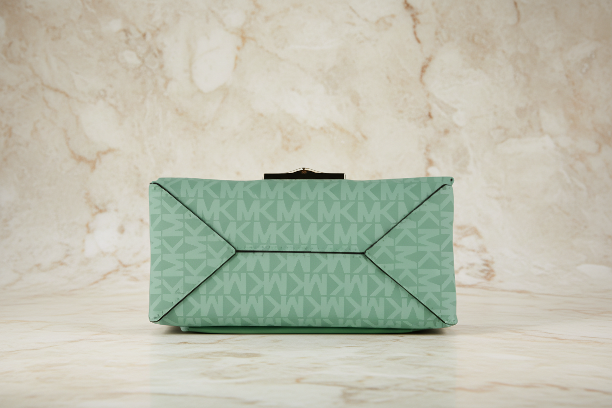 MICHAEL KORS MINI CECE - MONO SEA GREEN