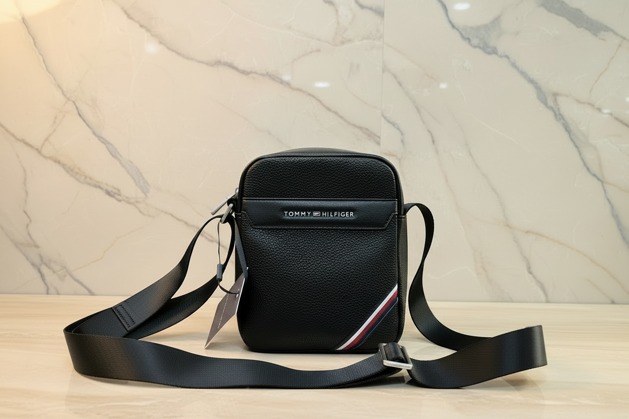 TOMMY HILFIGER MINI REPORTER MEN’S CROSSBODY BAG -
