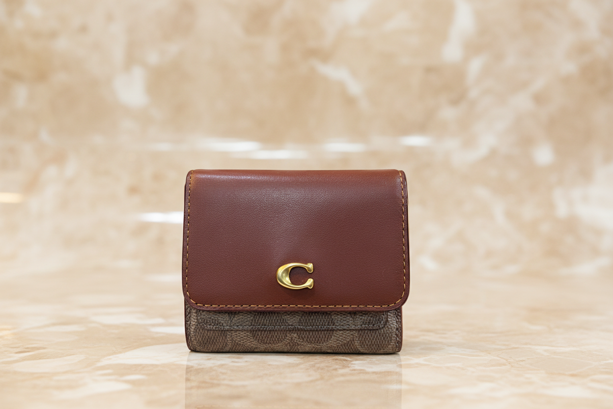 COACH MILA SMALL TRIFOLD WALLET
