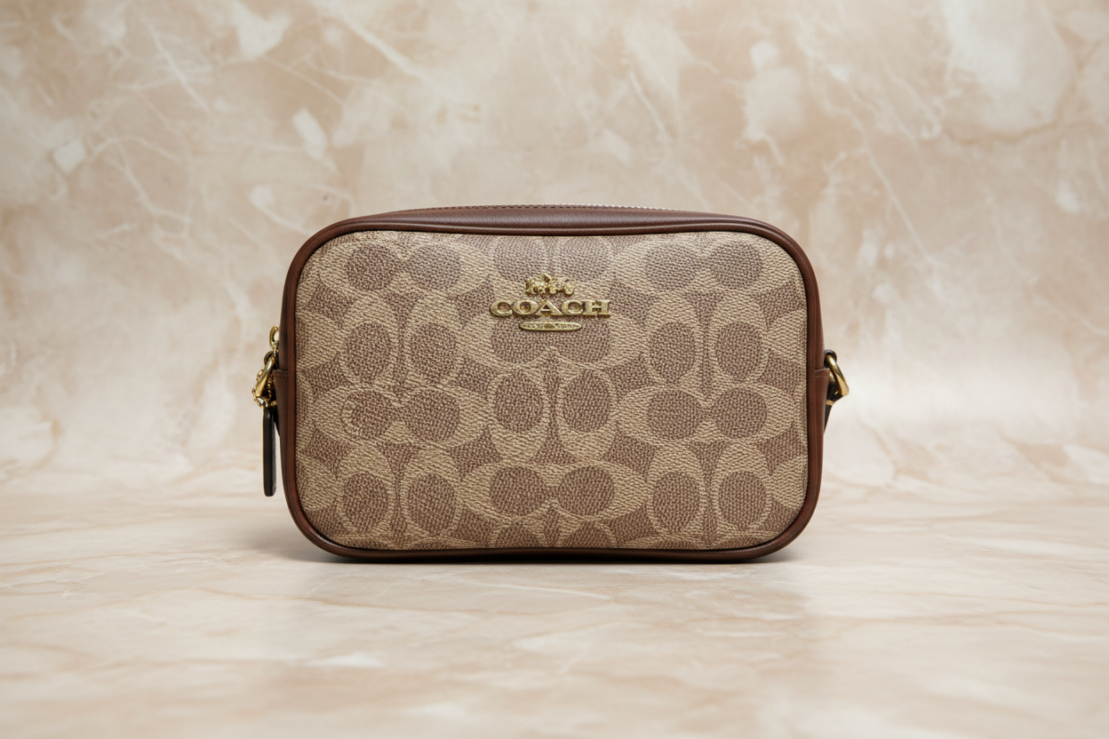 COACH MINI JAMIE - SALE‼️ WITH A TINY PEEL OFF IN FRONT - CAMERA BAG/CROSSBODY