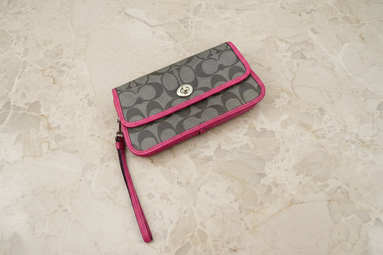 COACH WRISTLET/CROSSBODY CHAIN