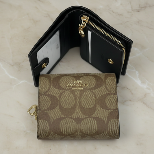COACH SMALL SNAP BIFOLD WALLET