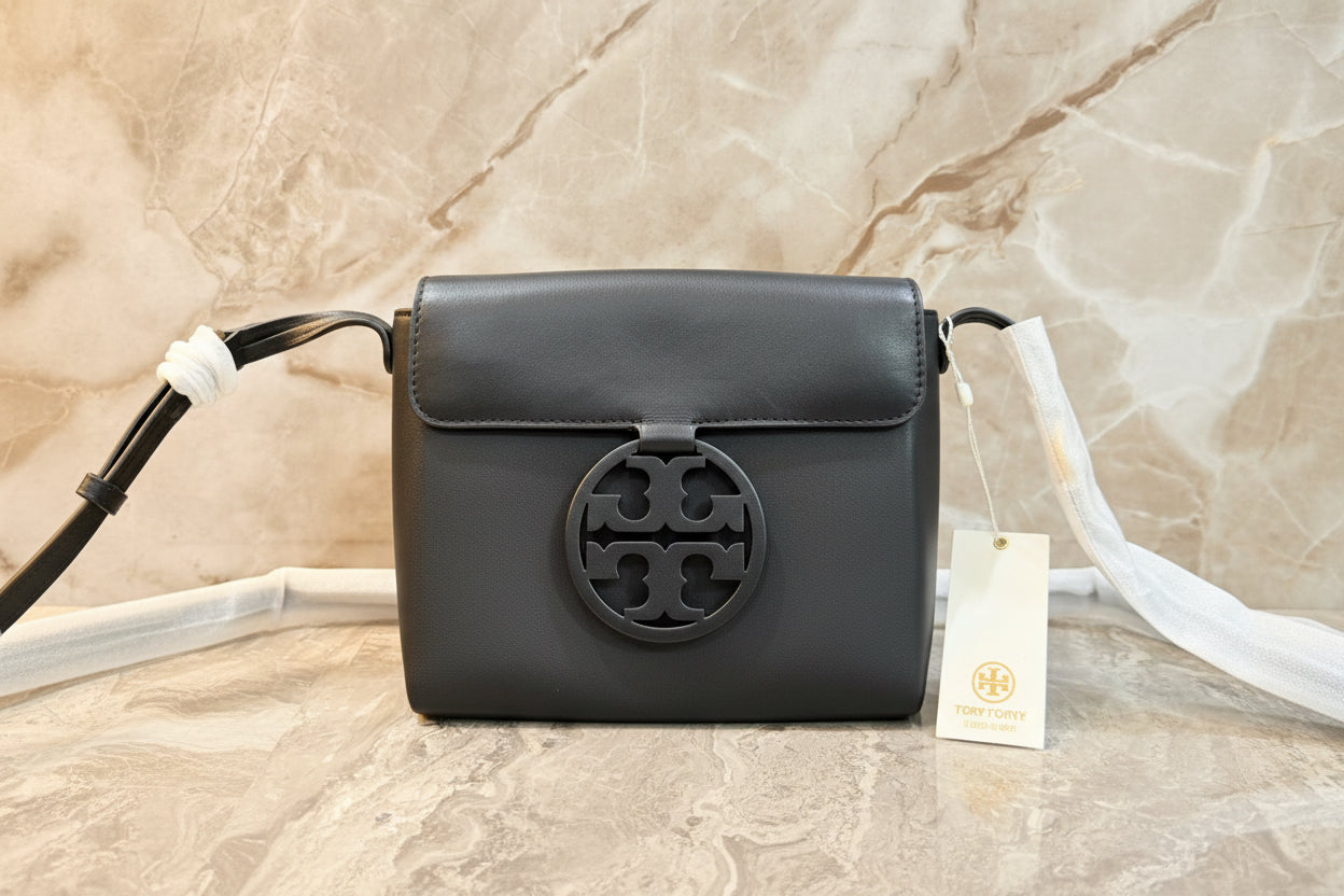 TORY BURCH MILLER CROSSBODY - BLACK
