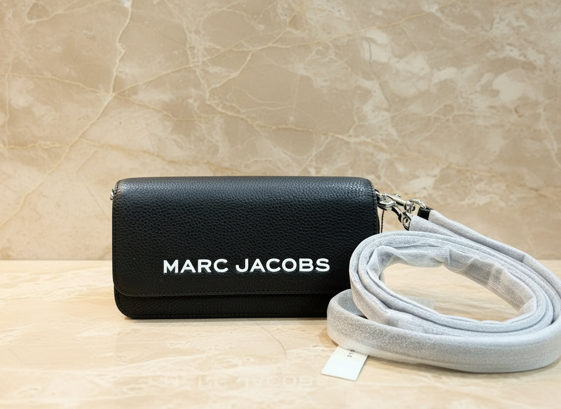 MARC JACOBS 3 IN 1 MINI SHOULDER BAG/CROSSBODY/CLUTCH - BLACK