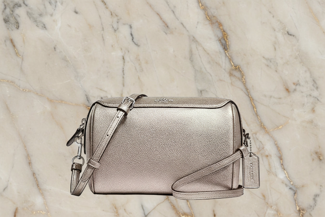 COACH BENETTE MICRO - PLATINUM GOLD