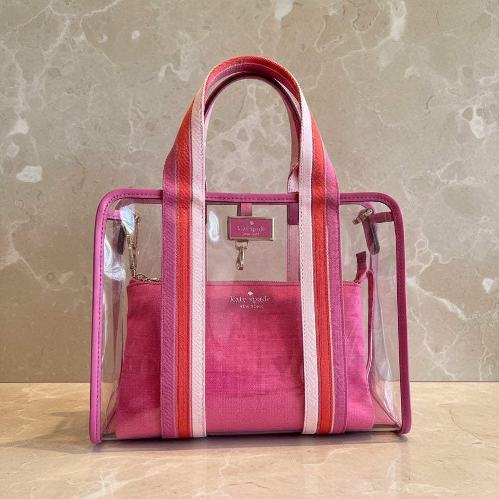 KATE SPADE SAM CLEAR SATCHEL