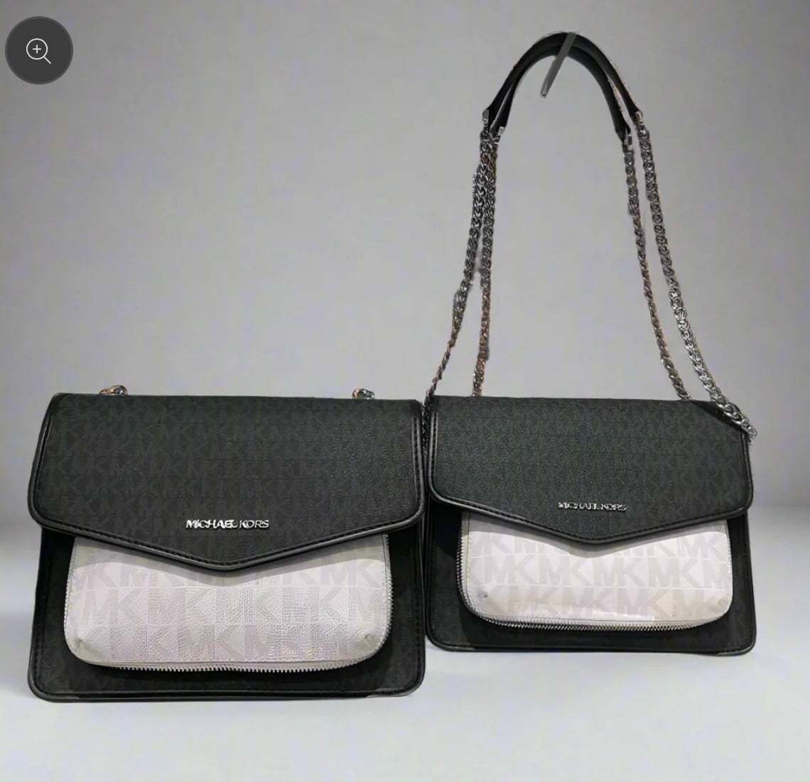 MICHAEL KORS REGINA MEDIUM FLAP CONVERTIBLE CHAIN SHOULDER BAG/CROSSBODY