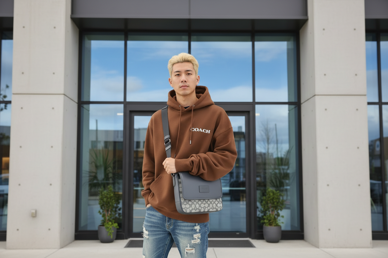 حقيبة كوتش سبرينت ماب 25 سيجنتشر جاكار أزرق