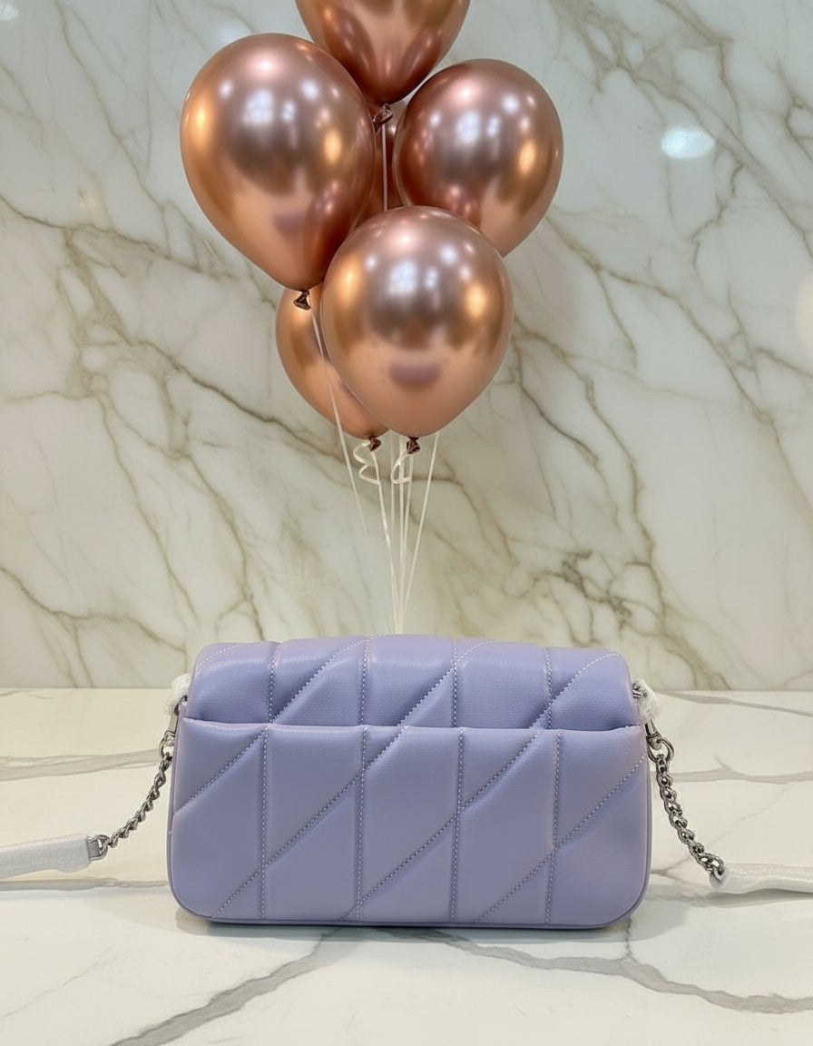 COACH PILLOW TABBY 18 WRISTLET/CROSSBODY - SOFTBPURPLE - NAPPA LEATHER