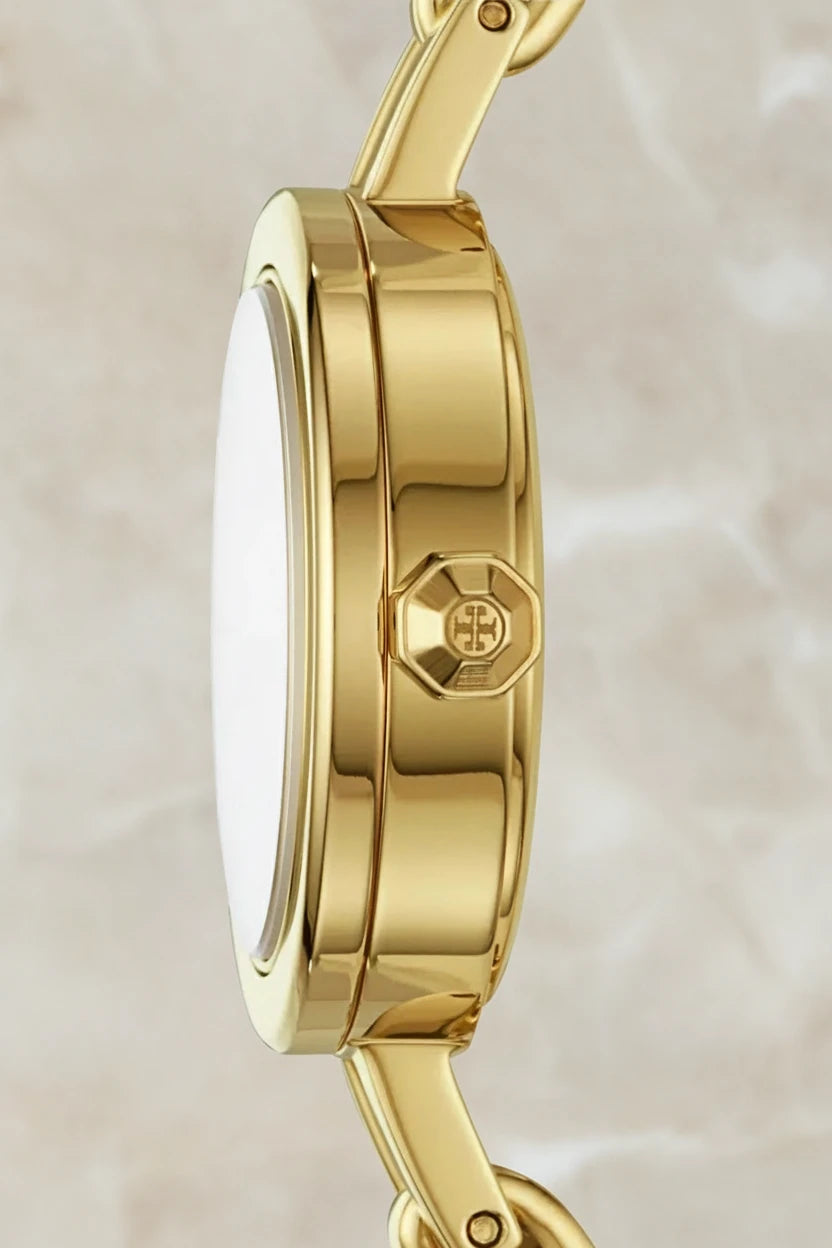 ساعة توري بورش الصغيرة ذات الأزرار القابلة للتبديل