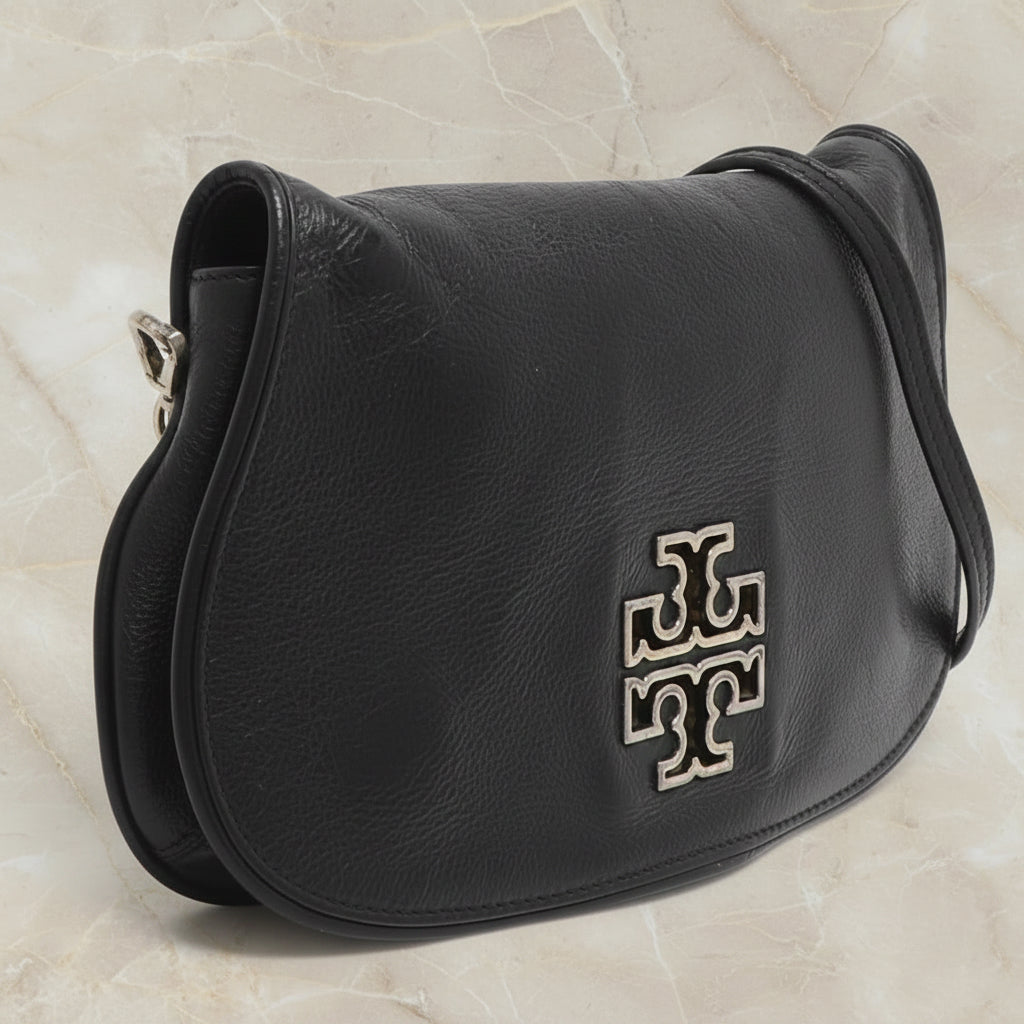Tory Burch Britten Convertible Clitch Crossbody Chain Flap