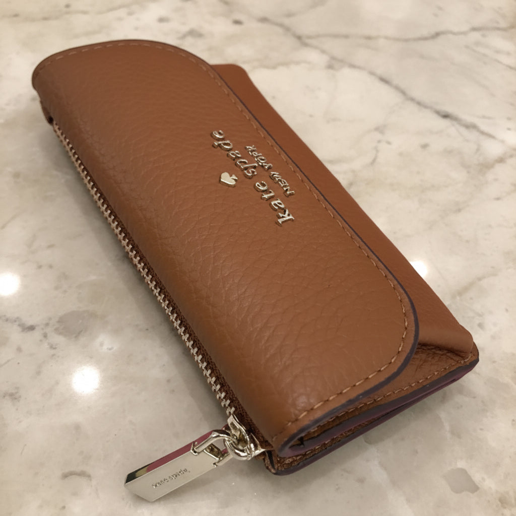 KATE SPADE DUMPLING SMALL FLAP CARD HOLDER