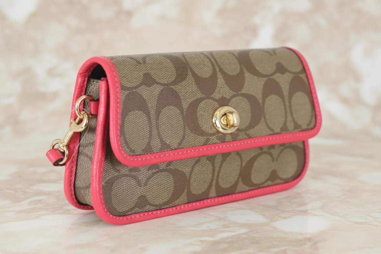 COACH WRISTLET/CROSSBODY CHAIN