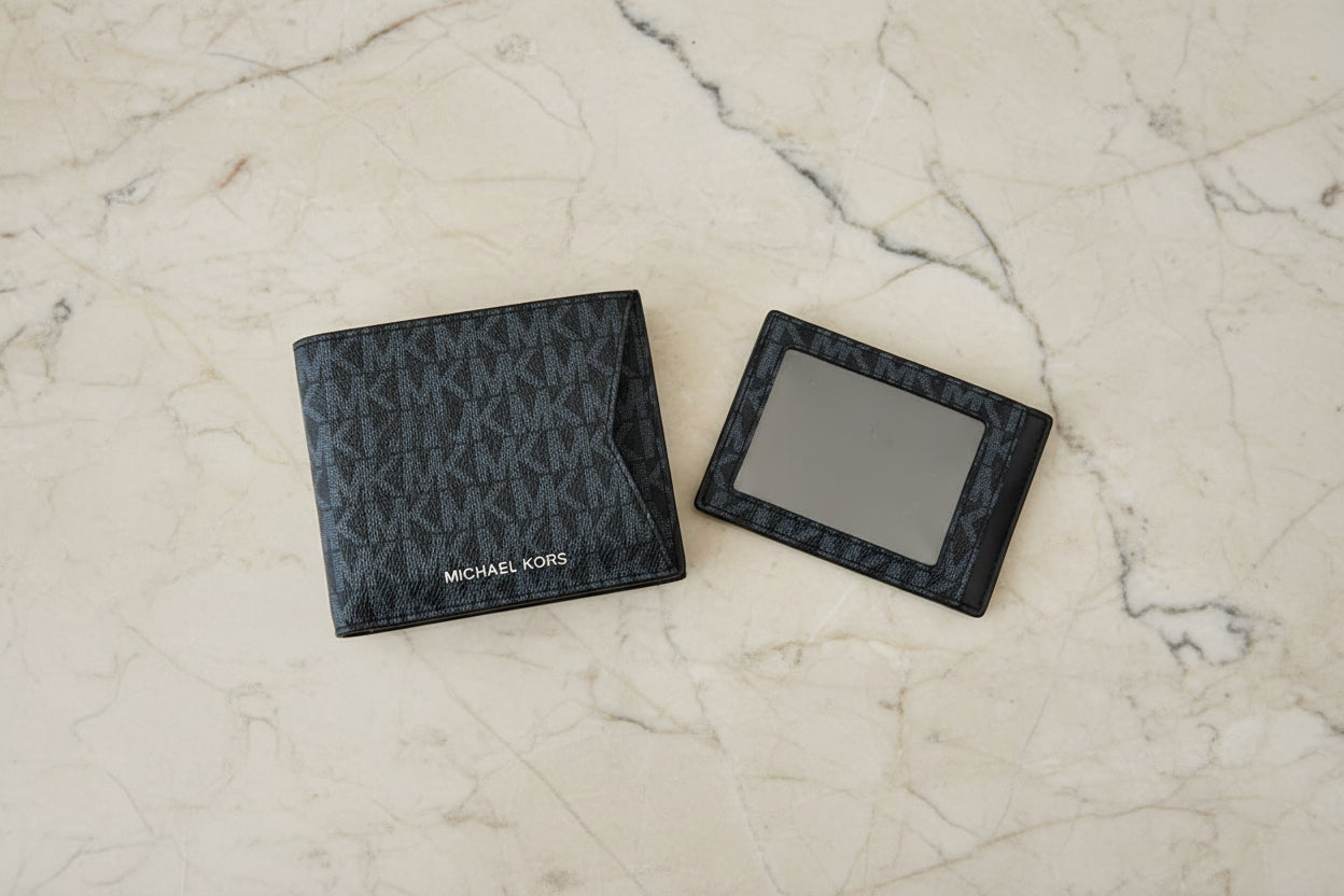 MICHAEL KORS MEN’S BIFOLD WALLET WITH INSERT
