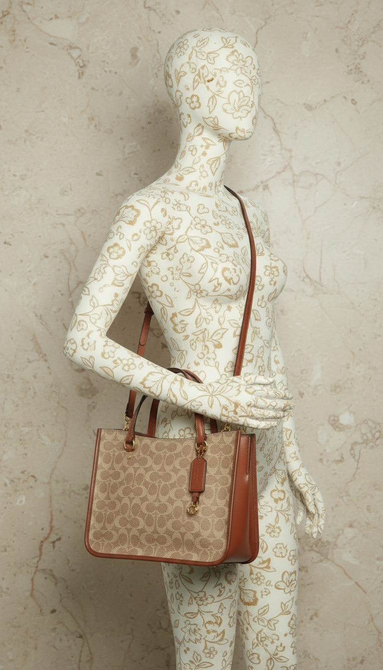 COACH TYLER CARRYALL 28 IN SIGNATURE CANVAS