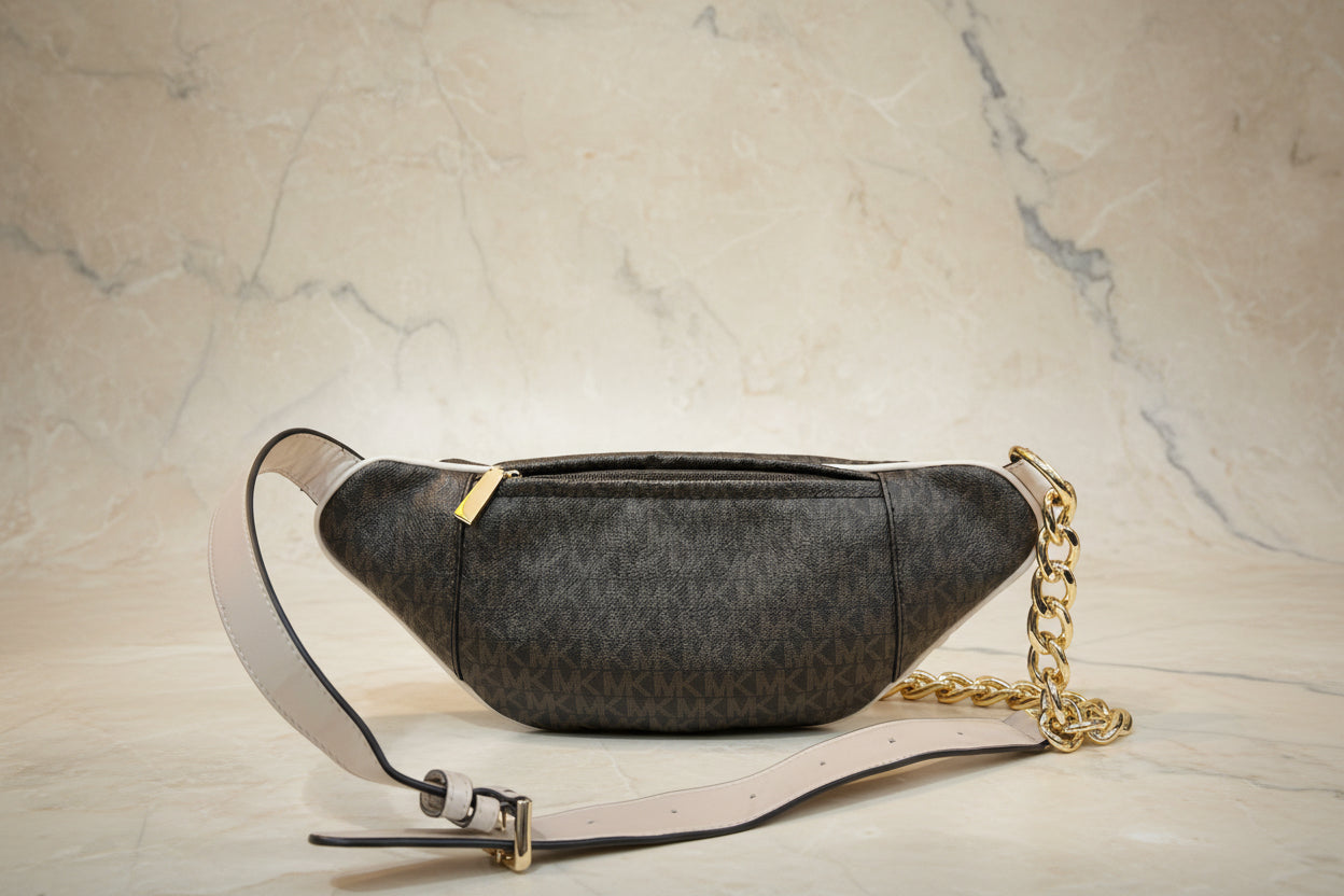 MICHAEL KORS MOTT BELTBAG/WAISTPACK ( RETAIL ITEM )