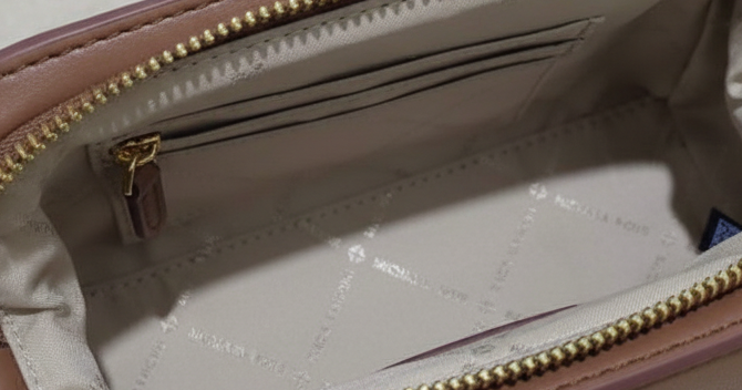 MICHAEL KORS JACQUARD LIVIA CLOUD SMALL CLUTCH/CROSSBODY