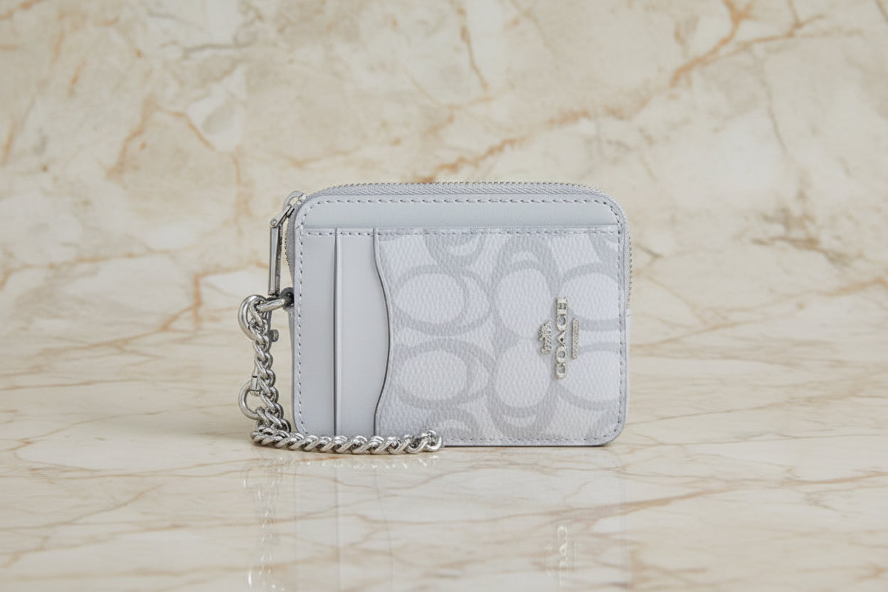 COACH ZIP CARD CASE