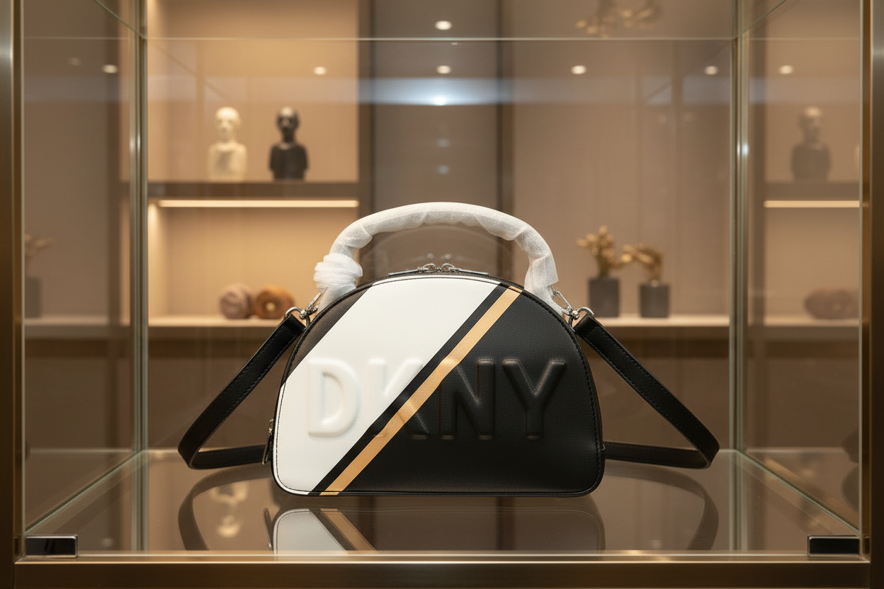 DKNY TILLY MINI DOME TOP HANDLE/CROSSBODY BAG