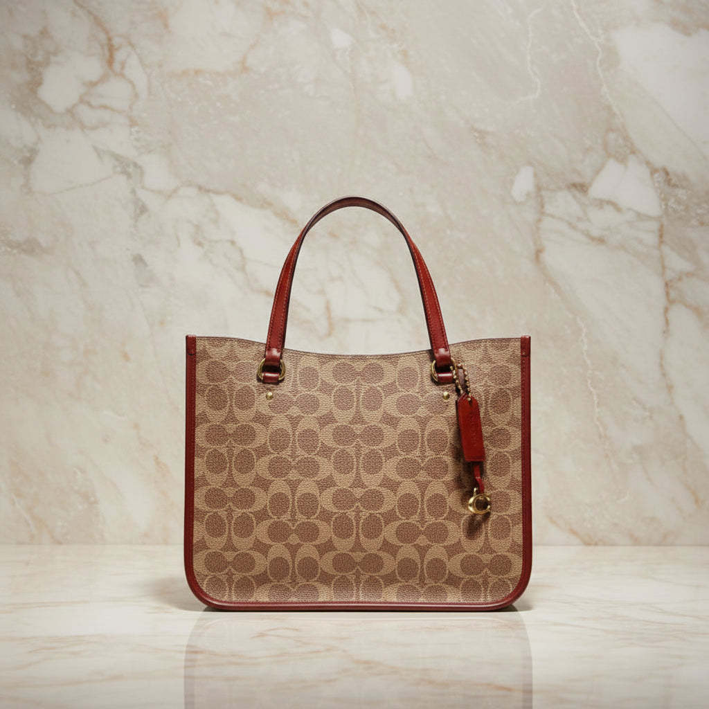 COACH TYLER CARRYALL 28 IN SIGNATURE CANVAS