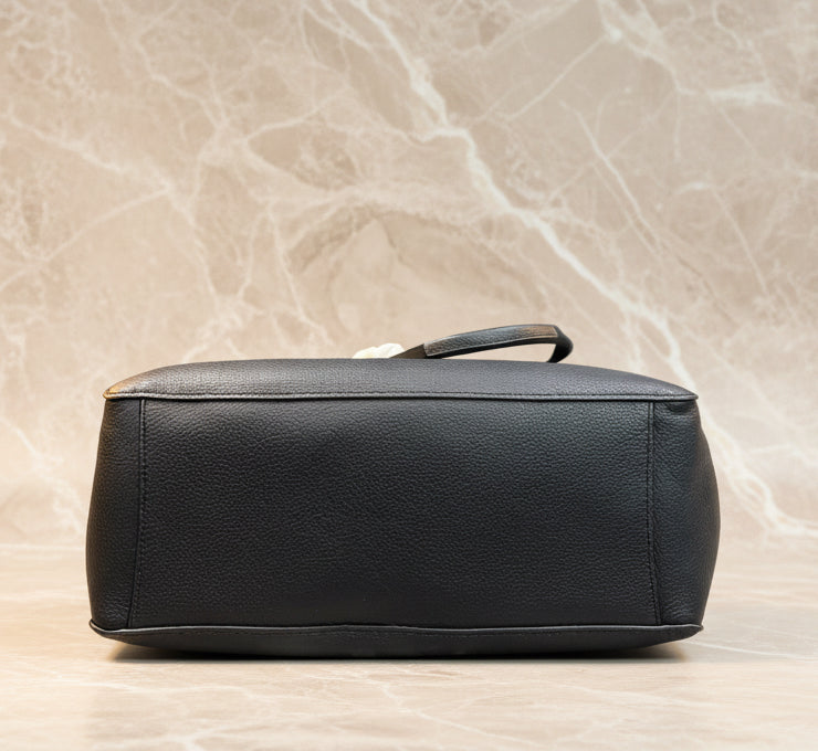 حقيبة كوتش غروف كبيرة - جلد