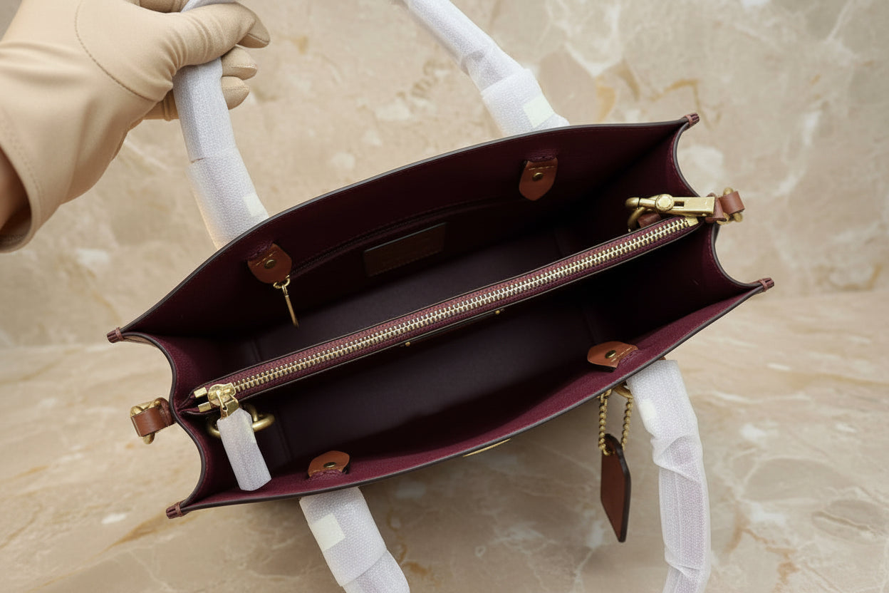 COACH TYLER CARRYALL 28 IN SIGNATURE CANVAS